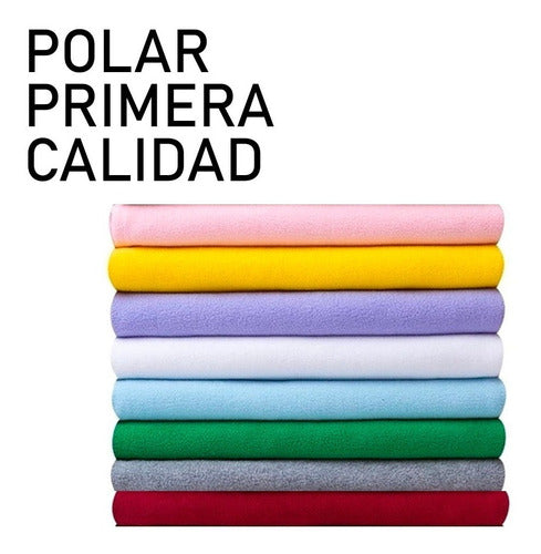 Poncho Abrigo Capa Polar Liso Mascotas Talles Grandes 1