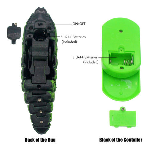 Tipmant RC Bug Control Realistic Inchworm Remote Control Toy 2