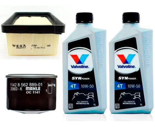 BMW G 310 R GS Service Kit + Valvoline 10W50 RYD 0