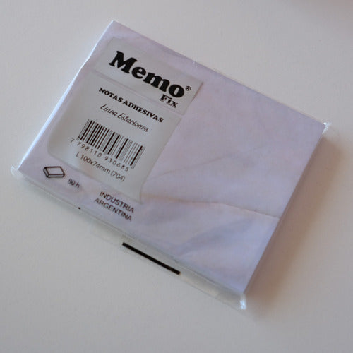 Memo Fix Sticky Notes Stone Design 100x74 Mm - Model 704 0