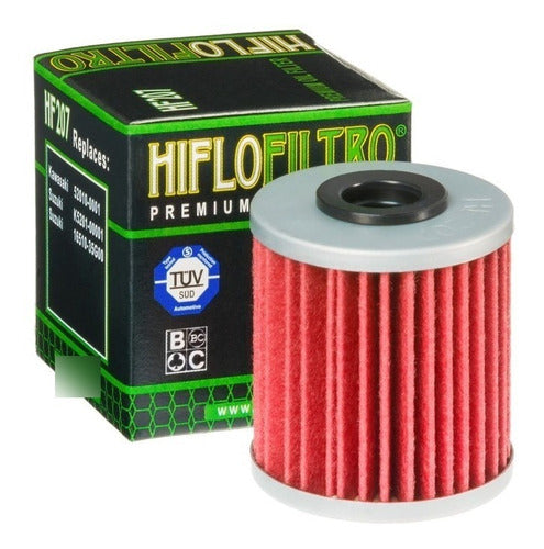 Hiflo Air Oil Filter Kit Suzuki RMZ 250 07-19 2