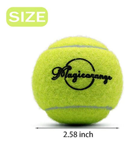 MagicOrange Tennis Balls, Pack of 3 Tennis Balls 1