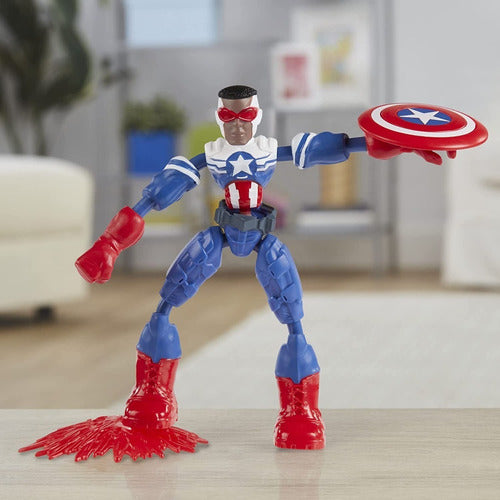 Avengers Bend And Flex Falcon Figure by Hasbro 2