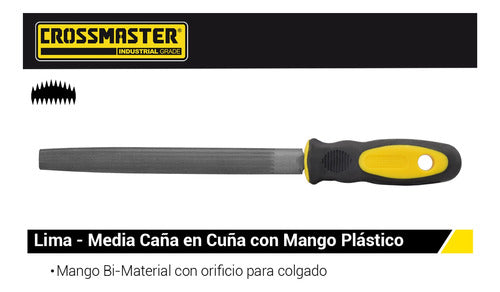 Crossmaster Lima Media Caña En Cuña Fina 6 Pulgadas 9968306 1