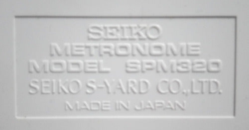 Metrónomo Seiko Spm320 Industria Japonesa (nuevo ¡oferta!) 3