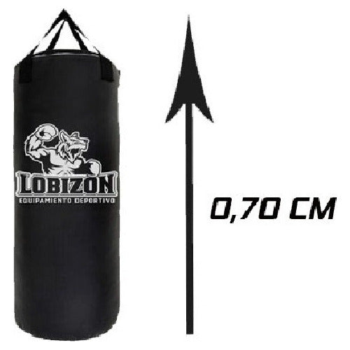 Boxing Bag 70 Cm Cordura Filled Included Kids - Lobizon 1