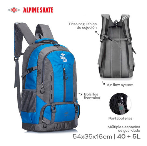 Alpine Skate Tactical Urban Sports Molle Backpack 3