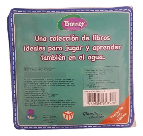 Planeta Junior Baby Bath Book: Barney and Friends 4