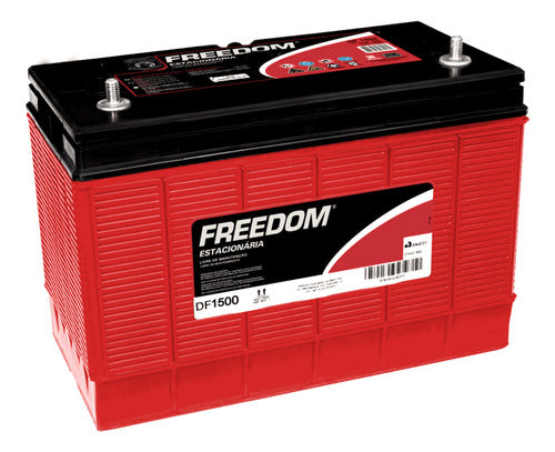 Bateria Estacionária Freedom 93ah Df1500 Placa Solar Offgrid 0