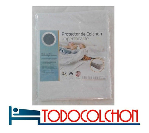 Todocolchon Protector De Colchon Impermeable P/ Cuna Funcional 80x140 3