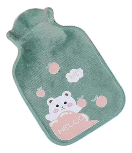 Burdah Pocket Hand Warmer Bag Green Bear 0