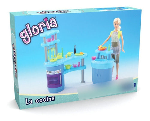 Gloria's Kitchen Playset for 29cm Dolls 0