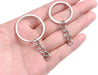 Lassershop Flat Reinforced Steel Key Ring - 20 Units/Lot 5