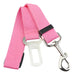 2pcs Rosa Del Cinturón De Seguridad Para Mascotas Perro Clip 0