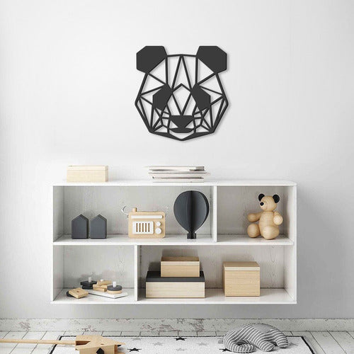 Toco Diseño Panda XL Decorative Wooden Cutout Wall Art 4