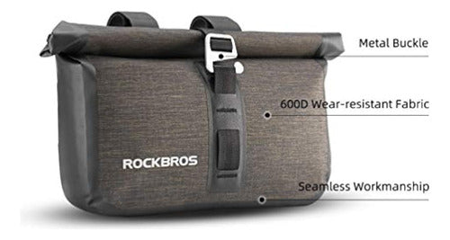 Rockbros Bicycle Handlebar Bag Waterproof Cycling Bag 1