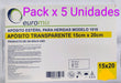 Aposito Esteril Transparente Para Heridas 15x20cm Pack X 5 U 2