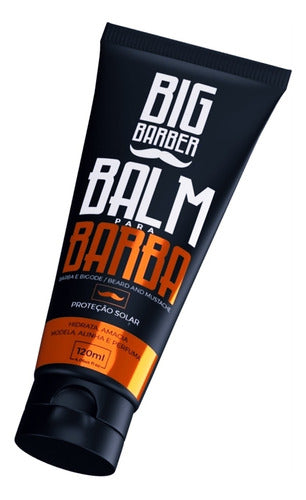 Balm Para Barba Big Barber 120ml Aftershave Fardo 12 Unidade 4