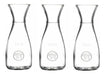 Set of 6 Pasabahce 1L Glass Pitcher Bottles Bacchus Line Drinks 1