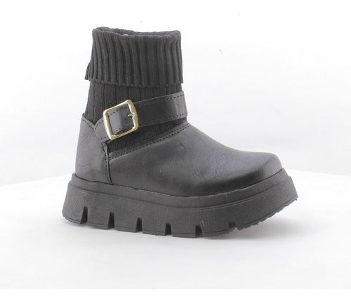 Flopy y Co. Nena Niña Comfy Platform Boots Puño Hebilla 620 Czapa 1