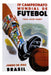 Campeonato Mundial De Fútbol Brasil 1950 - Lámina 45x30 Cm. 0