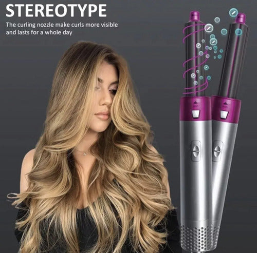 ElectroGanga 5 In 1 Electric Hair Dryer and Styler Set with Accessories 7