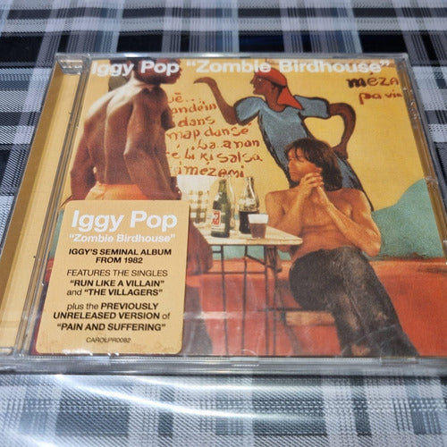 Iggy Pop - Zombie Birdhouse - Cd Importado Nuevo Cerrado 0