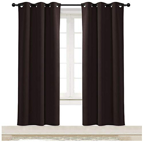 Nicetown Blackout Curtains with Grommets and Thermal Insulation 0