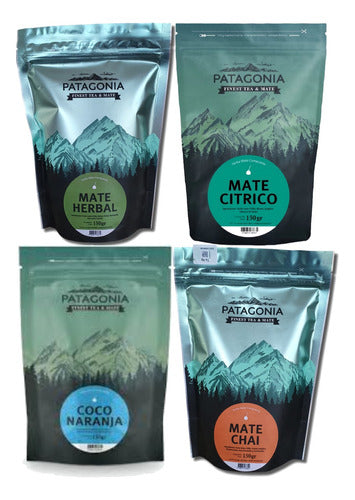 Patagonia Pack of 3 Yerba Mate Blends - 150g Each 0