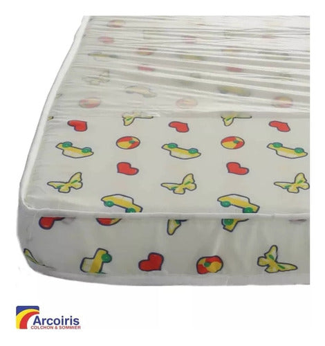 Infant Foam Mattress 90x55x10 - Arco Iris 3