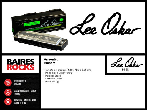 Lee Oskar Blues Harmonica 20 Reeds - Dbm 1