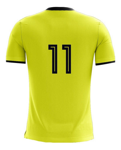 10 Football Shirts Numbered Sublimated Delivery Today 94