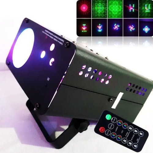 Canhão Laser Jogo De Luz Rgbw  Iluminação P/ Festa Tb1318 2