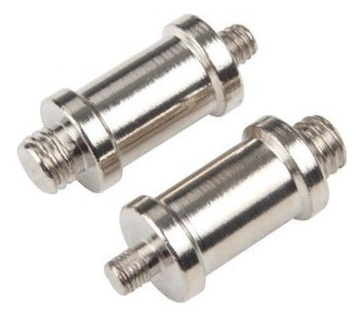 2 X 1/4  A 3/8  Espiga Perno Tornillo Monopod Adaptador Para 2