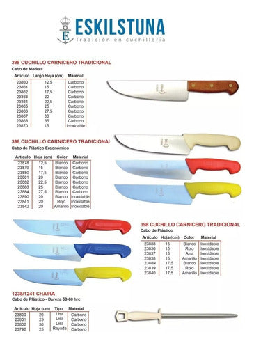 Eskilstuna Multiuso Knife 12.5cm Stainless Steel Wooden Handle 3