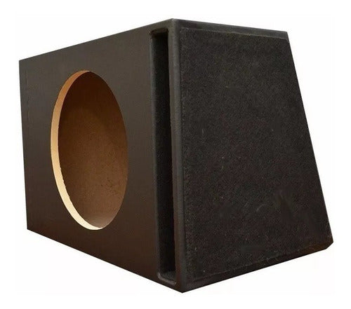 Caja Cajon Subwoofer 12 Slot Mdf Cuerina 70 Litros 0