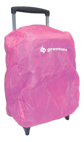 Gremond Kids Blue or Pink Backpack Rain Cover with Wheels 0