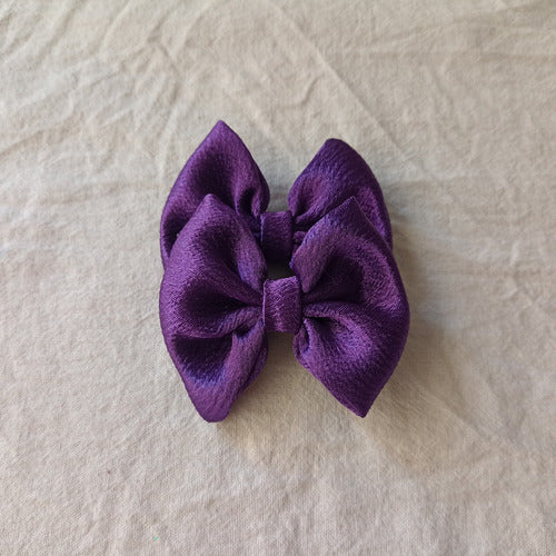 Pair of School and Fashion Hair Bows for Girls 2