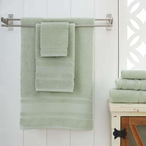 Qute Home Luxury 4-Piece Bath Towel Set, 100% Turkish Cotton 3