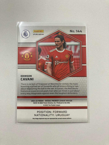 Edinson Cavani - Panini Mosaic 2022 Insert Manchester 2