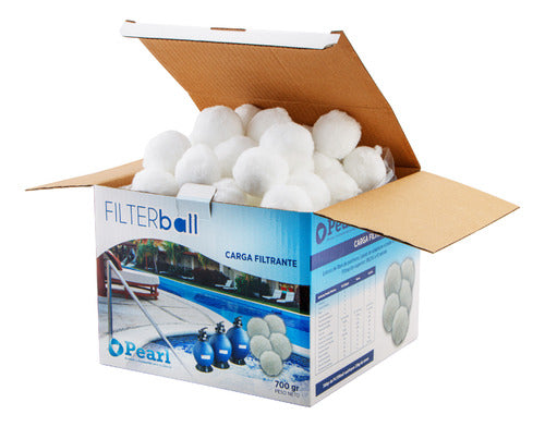 FilterBall Filter Media Polymer Spheres 700g = 25kg Sand 0