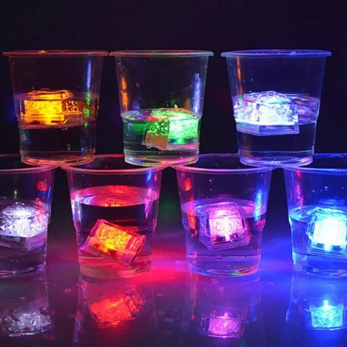 Generic LED Ice Cubes X 12 Luminous Cocktail Cubes 2