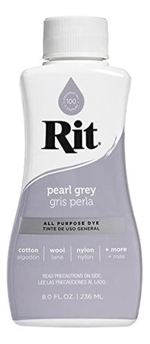 RIT Colorante Para Tela, Gris Perla 236ml 0