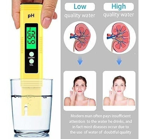 Basnge Digital Ph Meter Suitable for Swimming Pool and Aquarium 3