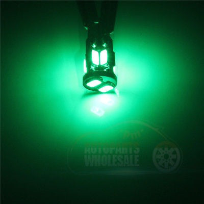 Nissan 350Z - 11 × Interior LED Green Light Package for 2003-2009 2