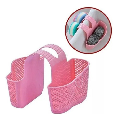 Organizador Colgante Bacha Doble Cocina Multiuso Moderno 0