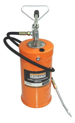 Engraxadeira Manual Bomba Graxa 5kg Starfer Profissional 3