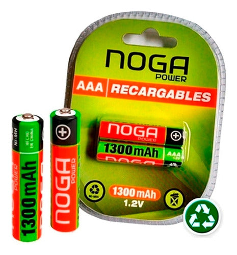 Generic Rechargeable AAA Batteries 1.2V Power 1300mAh 0