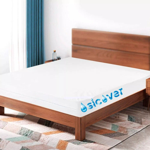 OSICOVER Full Mattress Protector with Waterproof Zipper 200 X 180 3