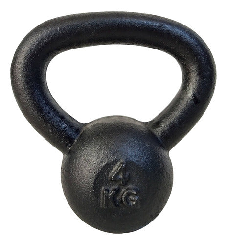 Bike Machine Kettlebell Imported Cast Iron 4 Kg 0